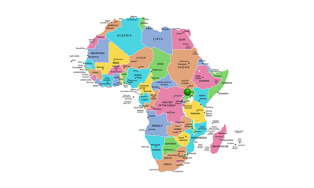 africa map