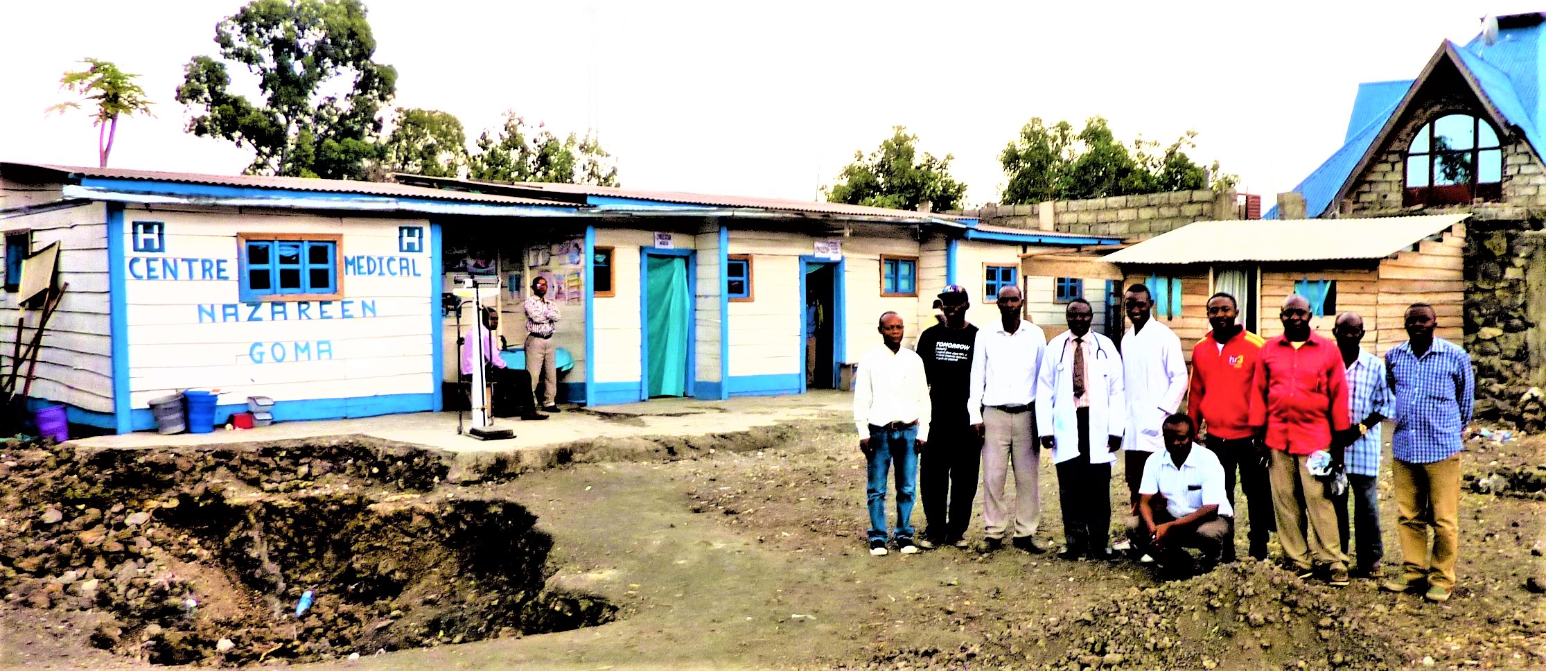 altes Krankenhaus in Goma Kongo